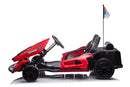 Go-Kart Elettrico per Bambini 2 Posti 24V Rosso  