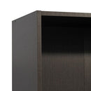 Libreria 5 Ripiani 60x30x189 cm in Legno MDF Marrone Scuro