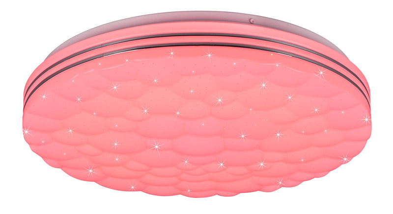 Plafoniera da Interno a LED in Plastica Bianco Opaco