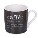 Set 6 tazzine Caffè Ø6x6 cm in New Bone China VdE Tivoli 1996 Chocolate