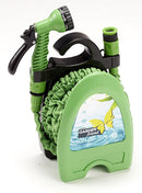 Tubo Pompa Dell'Acqua Estensibile Fino a 15m con Pistola di Irrigazione Ranieri Verde