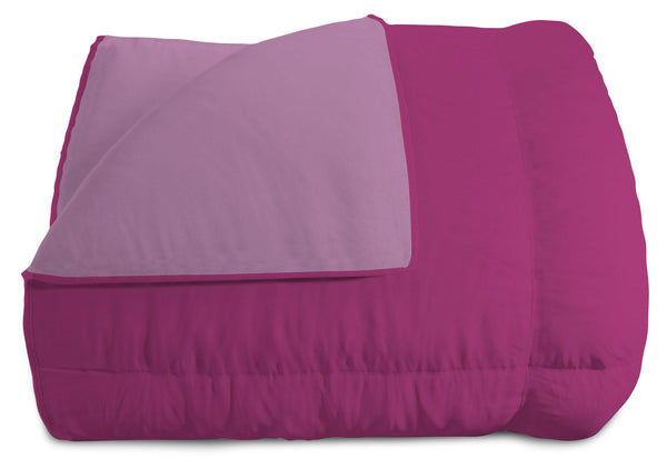 sconto Couette Hiver Doubleface 300gr Lilas/Fuxia