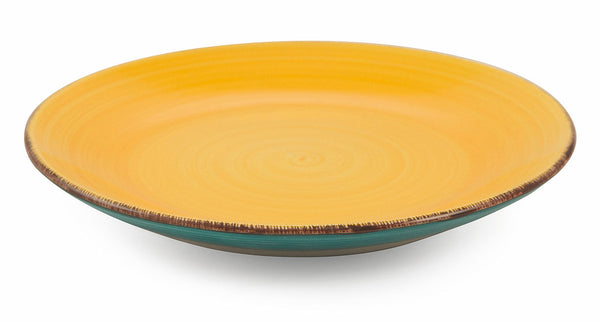 sconto Set de 6 Assiettes à Fruits Ø19x2,5 cm en Grès Jaune VdE Tivoli 1996 Baita
