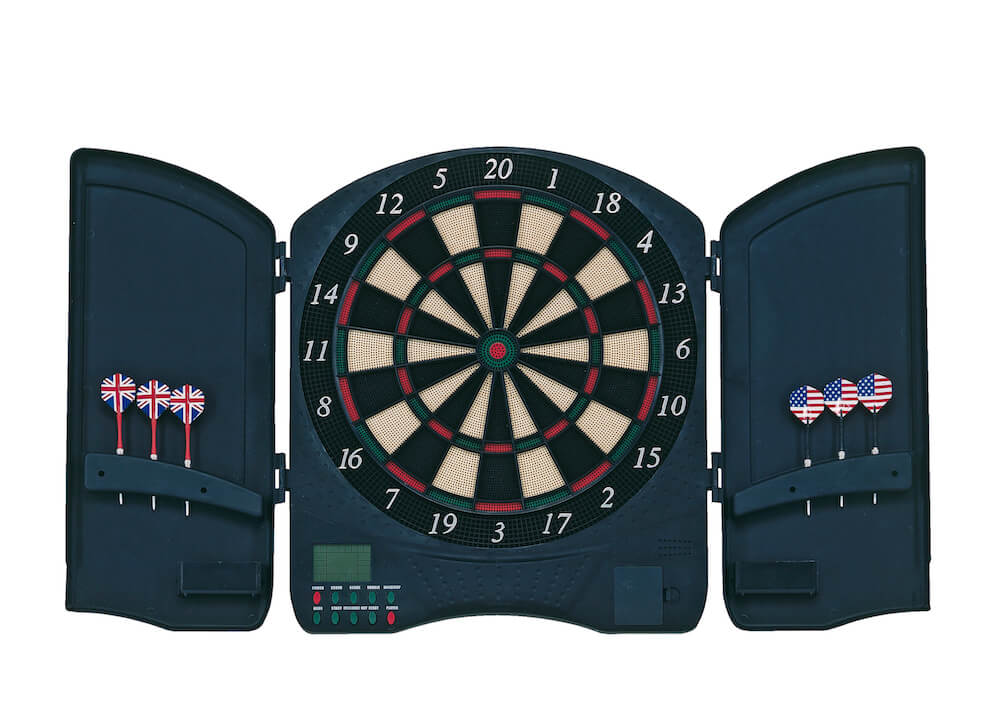 Jeu de fléchettes...