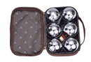 6 Bocce in Acciaio con Accessori e Borsa da Trasporto