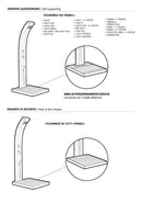 Piatto Doccia da Esterno 100x80 cm in Legno di Okumè Arkema Naturale