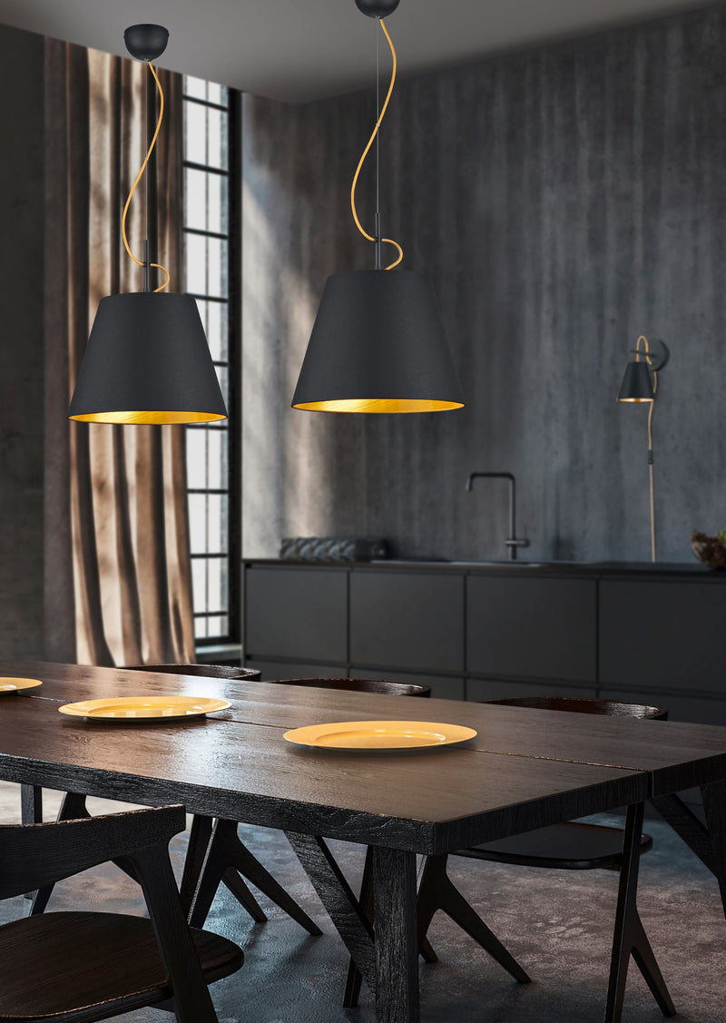 Applique da Esterno  E14 in Metallo Nero Opaco