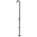 Doccia da Giardino 228,9x18x25 cm con Soffione e Lavapiedi Sined Quartu Oro rosa
