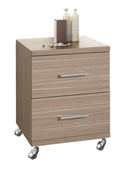Mobile Cassettiera 2 Cassetti Soft Close in Legno in Melaminico 40x52x57cm TFT Giava Wood Cream