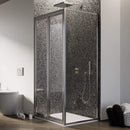 Box Doccia Angolare 2 Ante Battenti in Cristallo Trasparente 4-6mm H185 Fosterberg Skagen  Varie Misure