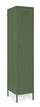 Armadio 1 Anta 46x38x185 cm Cambridge in Acciaio Verde