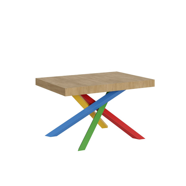 sconto Tavolo Allungabile 130-390x90x77 cm Volantis Quercia Naturale