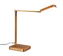 Lampada da Tavolo da Interno a LED in Metallo Ottone antico
