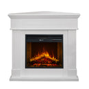 Camino Elettrico da Terra Ad Angolo 110x63x102 cm Ford Bianco       