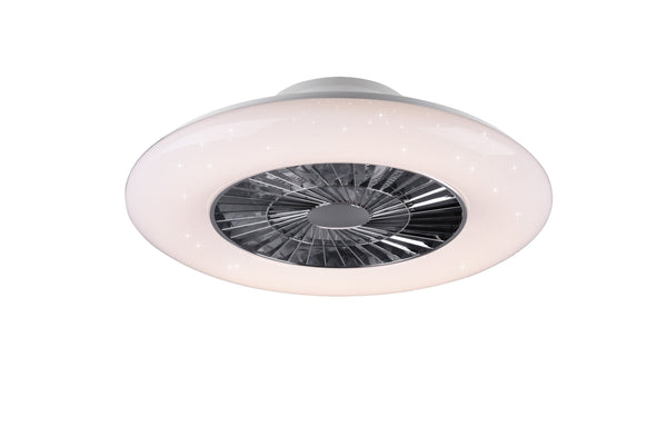 Plafonnier de ventilateur d'intérieur à LED en plastique sconto