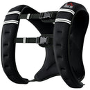 Giubbotto Zavorrato 10kg Traspirante con Tasca Portaoggetti e Spallacci 40x35 cm in tessuto Oxford Nero