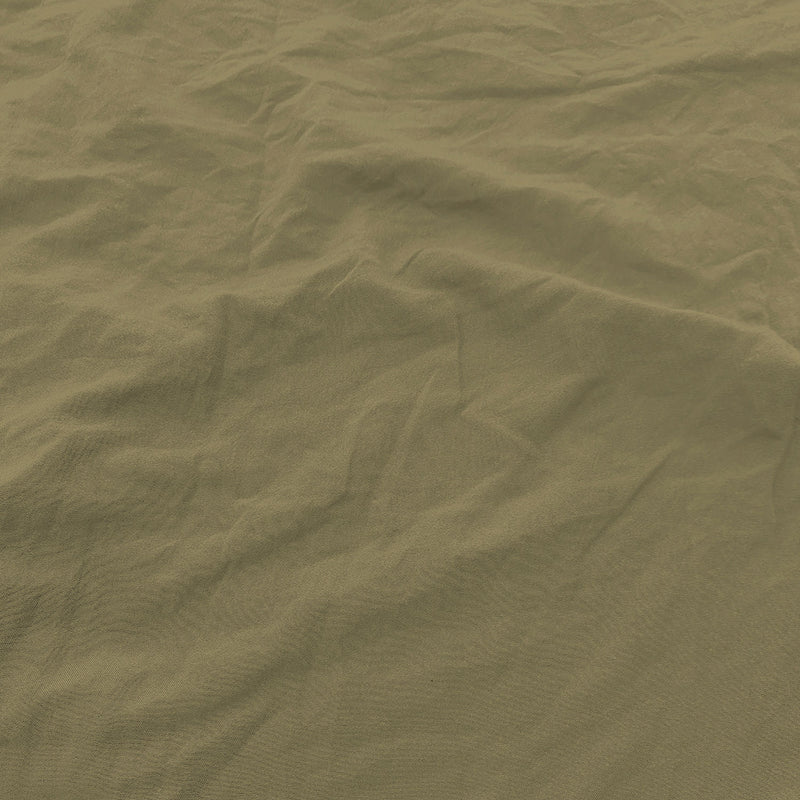 Set Lenzuola Sopra Sotto e 2 Federe Linea Water Washed Ocra