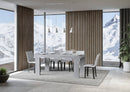 Tavolo Allungabile 160-420x90x77 cm Roxell Cemento