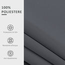 Telo di Ricambio Tenda Parasole Retrattile 282x250 cm in Poliestere Anti UV 50+ Grigio   