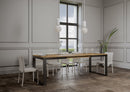 Tavolo Allungabile 160-264x90x80 cm Tecno Evolution Quercia Naturale