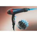 Asciugacapelli Phon 2000W 2 Velocità Kooper con Diffusore Nero