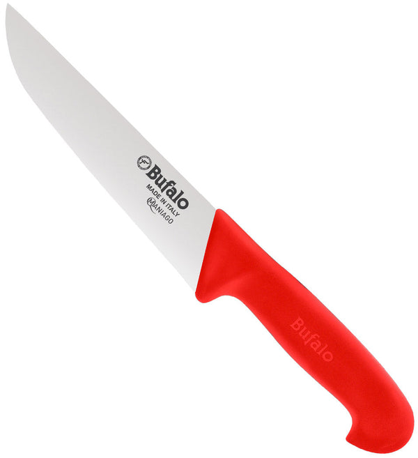 Couteau Français Lame 26 cm Buffalo Slaughterhouse S92/26 Manche Rouge prezzo