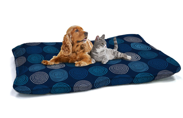 acquista Coussin rembourré pour chiens et chats 60x100 cm en microfibre hypnotique