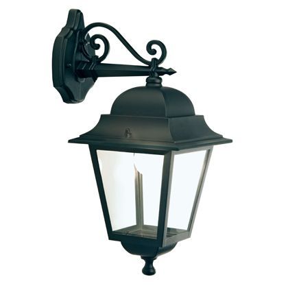 sconto Grande Applique de Couleur Noir Bas pour l'Extérieur Square Line Sovil
