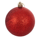Set 12 Palle di Natale Ø4 cm in Plastica Rosso