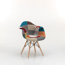 Poltrona in Tessuto 64x67,5x77 cm TFT Corbera Patchwork