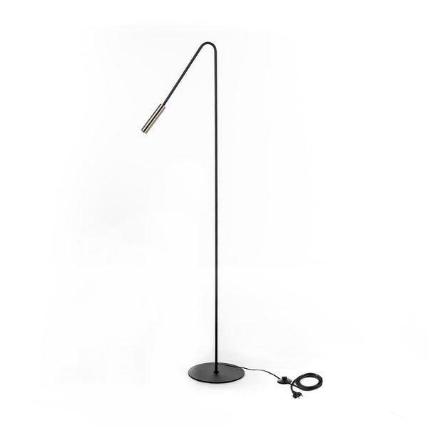 acquista Lampada da Terra a LED 23x23xH145 cm in Metallo Vega Nero