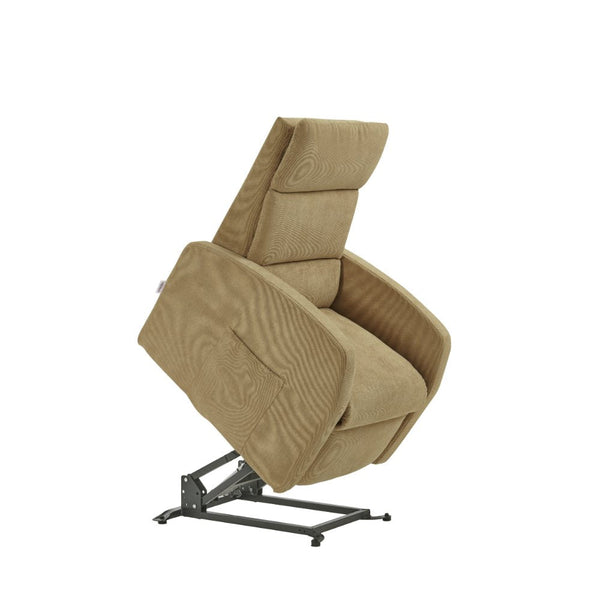 Fauteuil releveur électrique 2 moteurs 72x111x86 cm Martina en Microfibre Dispositif Médical 1 Camel acquista