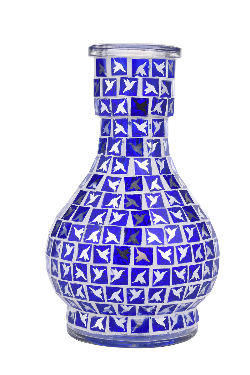 Narghilè 2 Tubi H38 cm con Pinza Carbone