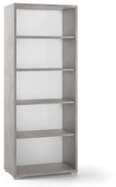 Libreria a Giorno 71x182x41 cm Cemento