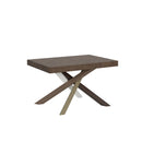Tavolo Allungabile 120-224x90x77 cm Volantis Noce Telaio 4C 