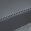 Divano 2 Posti 164x71x75 cm in PVC Grigio