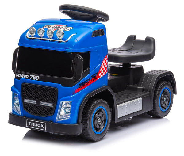 Camion électrique pour enfants 6V petit camion bleu sconto
