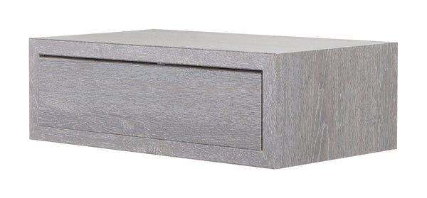 Etagère murale 1 tiroir 45x13,4x23,7 cm en fibre de bois Lego Maxi Chêne Gris Neuf acquista