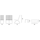 Set da Giardino in Ferro Vorghini Arenzano Melange