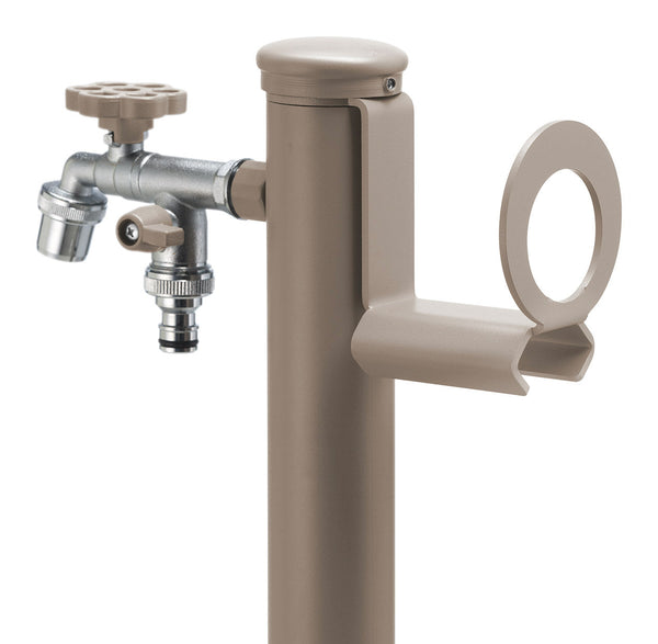 acquista Portatubo per Fontane da Giardino in Acciaio Belfer 42/PGS Tortora