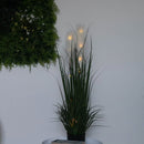 Pianta Artificiale H100 cm con Luci LED e Vaso Verde