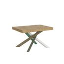 Tavolo Allungabile 140-400x90x77 cm Volantis Quercia Natura Telaio 4A 