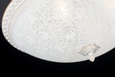 Plafoniera Ceiling & Wall in Metallo Pascal Bianco con Oro