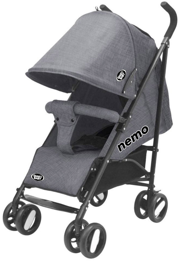 Poussette Enfant Pliable Légère avec Sac Nemo Gris online