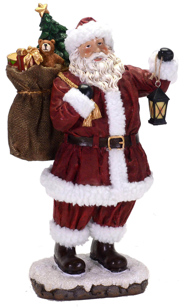 acquista Père Noël en résine H40,5 cm avec Cadeaux Adami