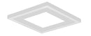 Plafoniera da Interno a LED in Plastica Bianco Opaco