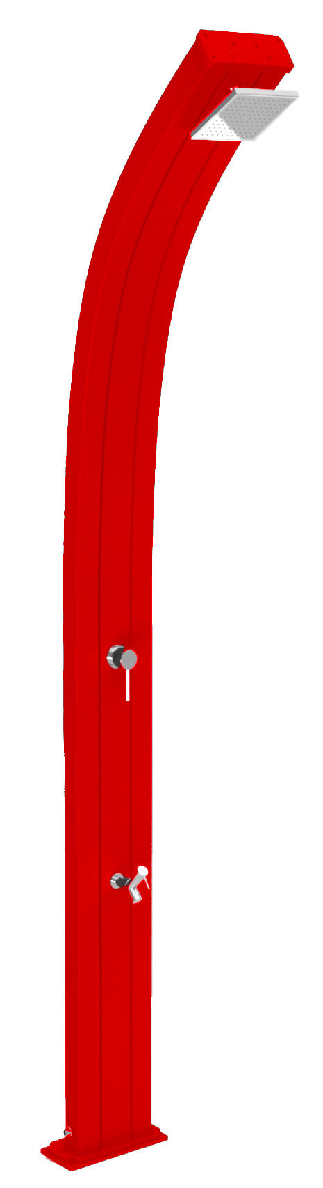 sconto Doccia da Esterno Giardino Miscelatore e Lavapiedi Arkema Spring Cherry