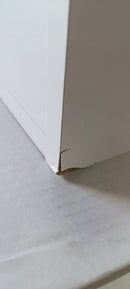 Mobile Lavatoio in ABS 50x50x88 cm 2 Ante Ambrosini Doris Bianco Opaco Seconda Scelta