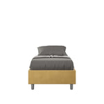 Letto Singolo Azelia Ocra Varie Misure