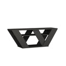 Mobile TV Moderno 1 Ripiano 110x30x40 cm in MDF Pipralla Antracite